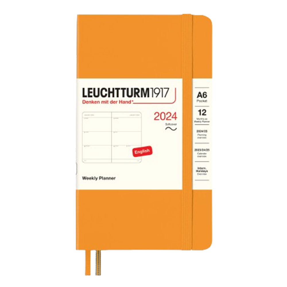 2024 A6 -Wochen -Taschenplaner (Softcover)