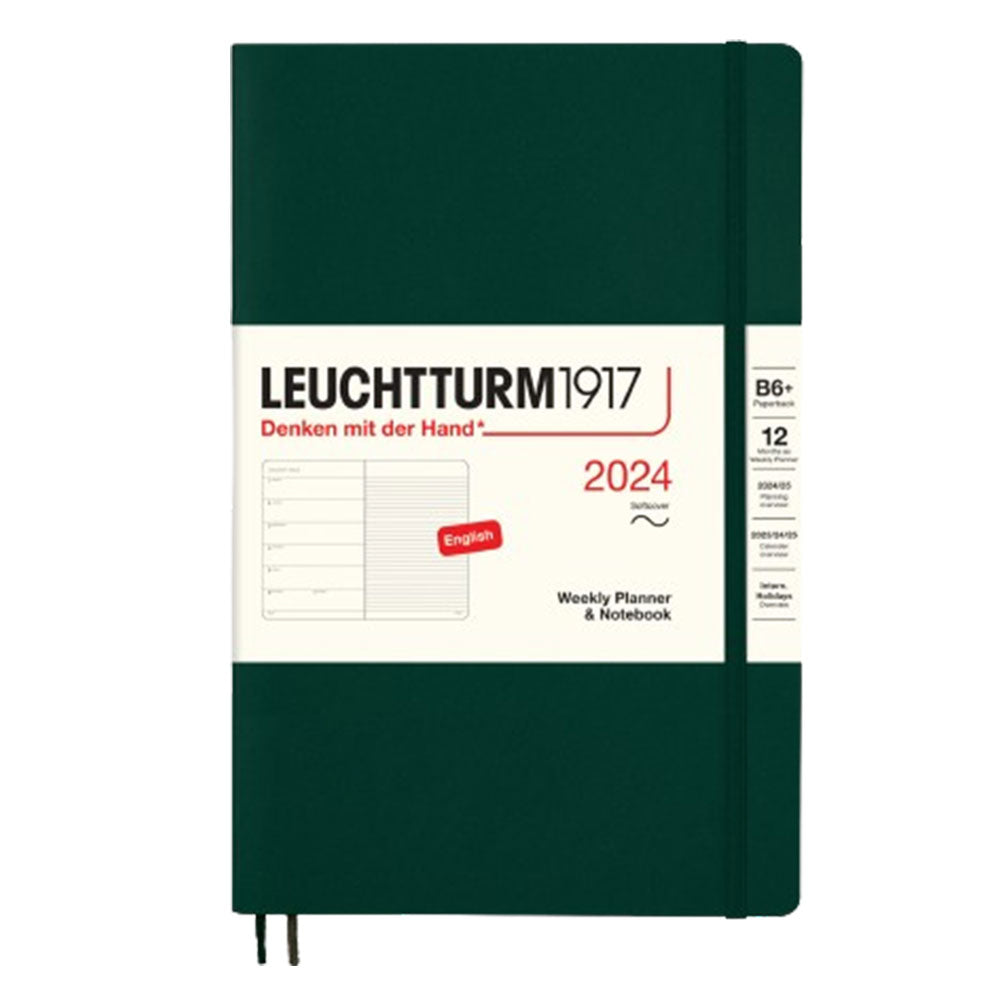 2024 B6+ Weekly Planner & Notebook (oprawa w miękkiej)