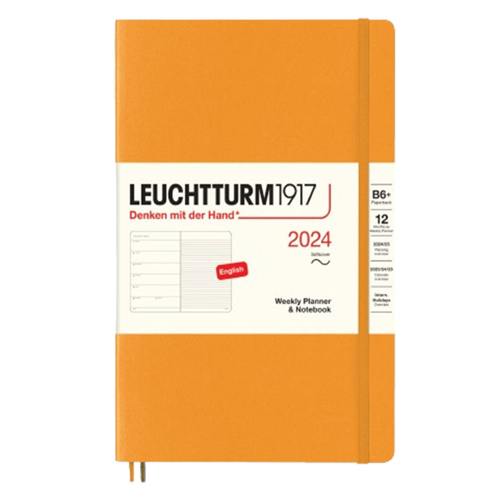 2024 B6+ Weekly Planner & Notebook (oprawa w miękkiej)