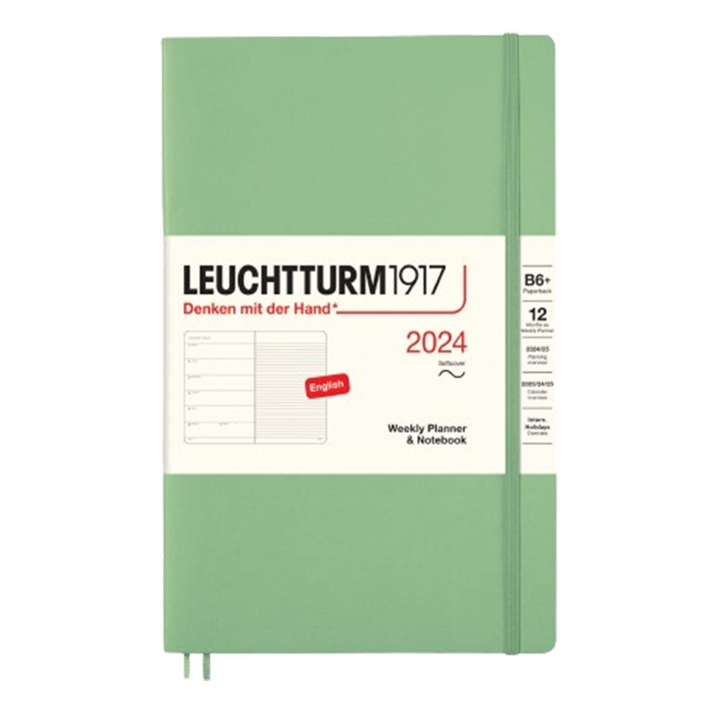 2024 B6+ Weekly Planner & Notebook (oprawa w miękkiej)