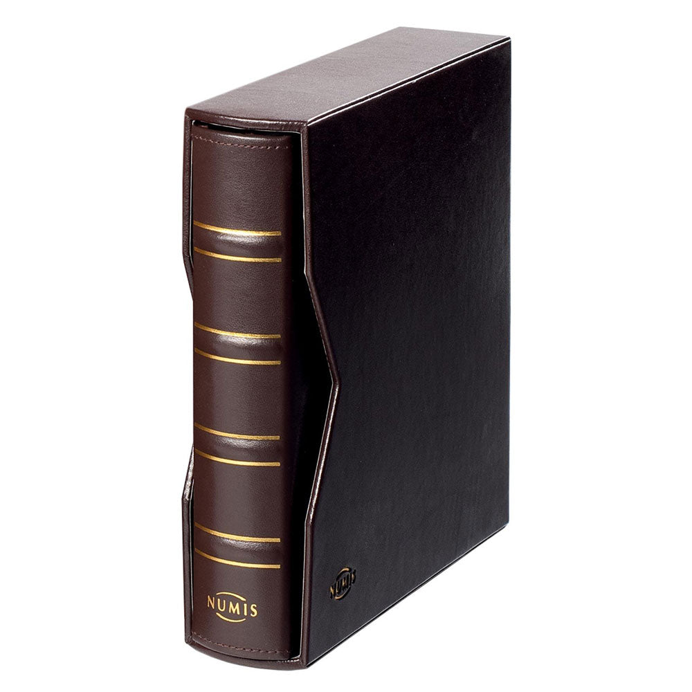 Numis Classic Leather Ringbinder & Slip Case