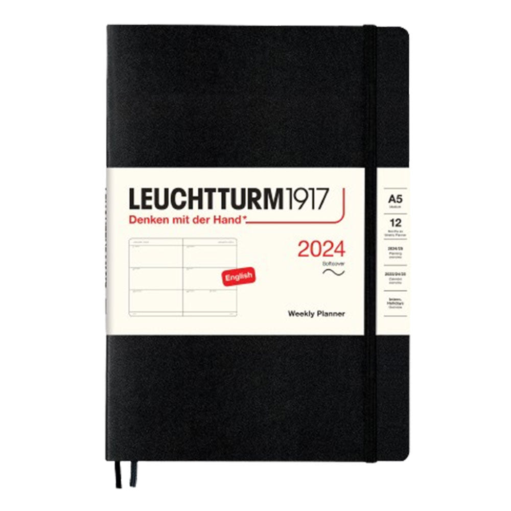 Leuchtturm 2024 A5 veckors planerare (softcover)