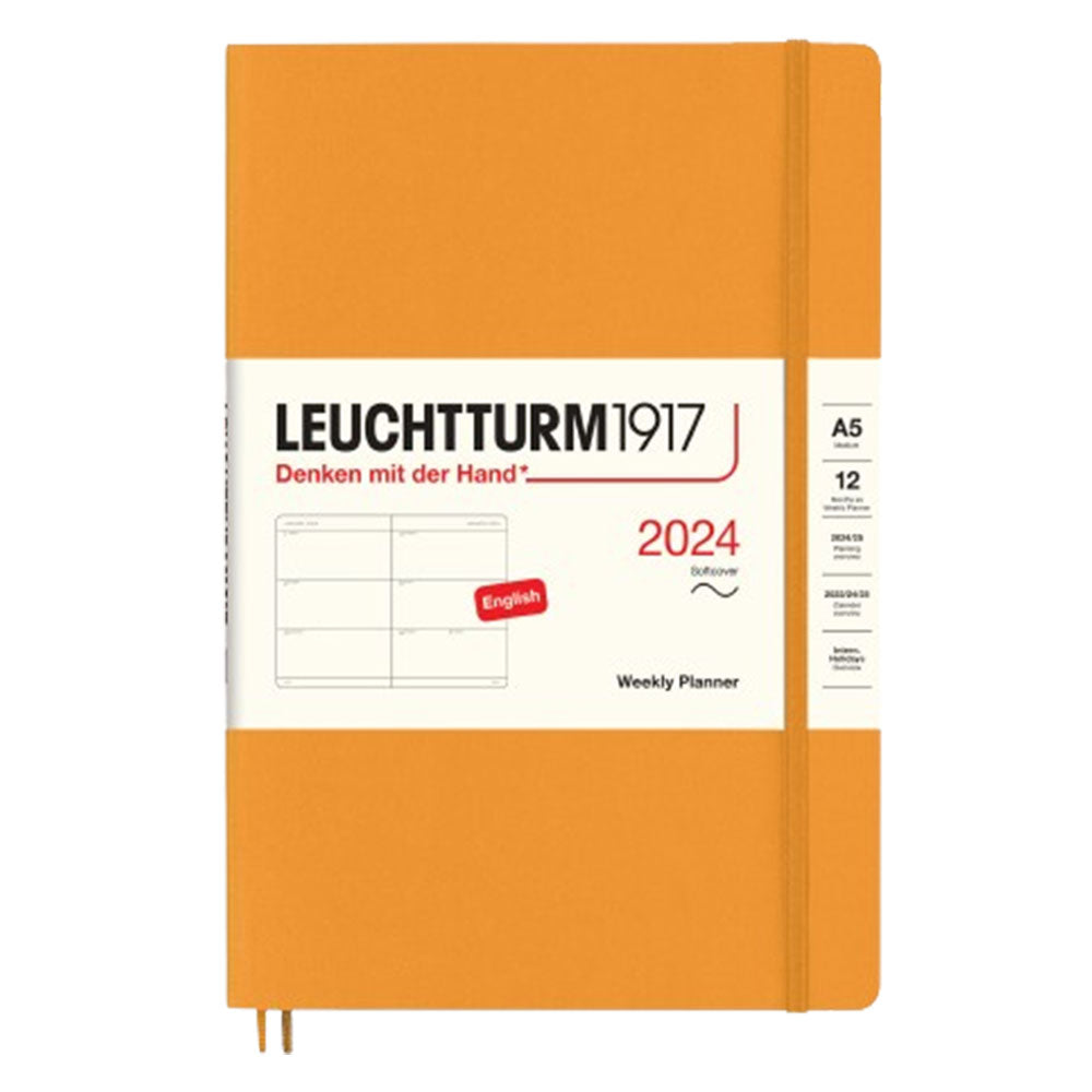 Leuchtturm 2024 A5 veckors planerare (softcover)