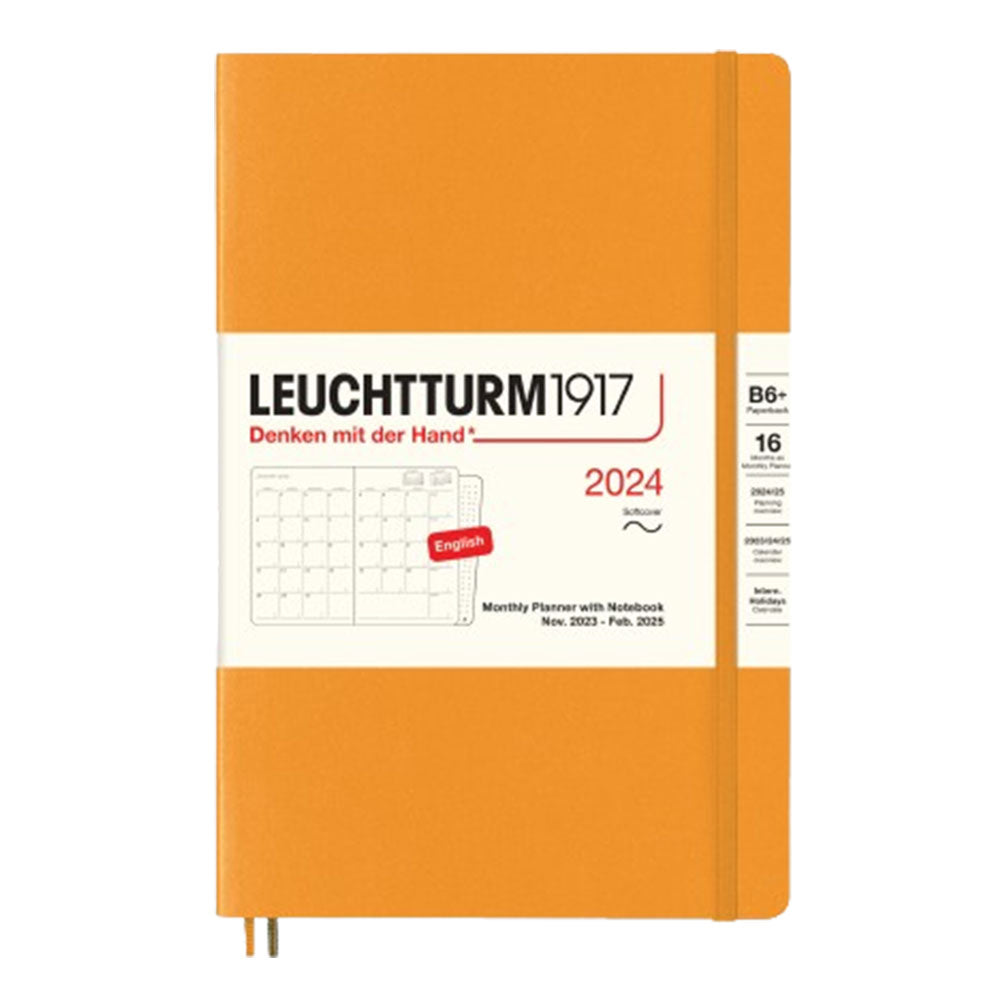 2024 B6+ monatlicher Planer & Notebook (Taschenbuch)