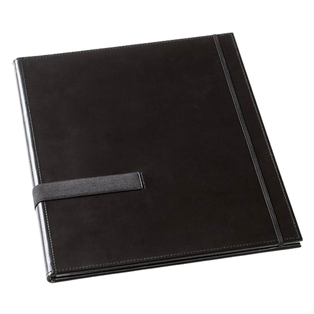 Leatherette Music Portfolio Case (svart)