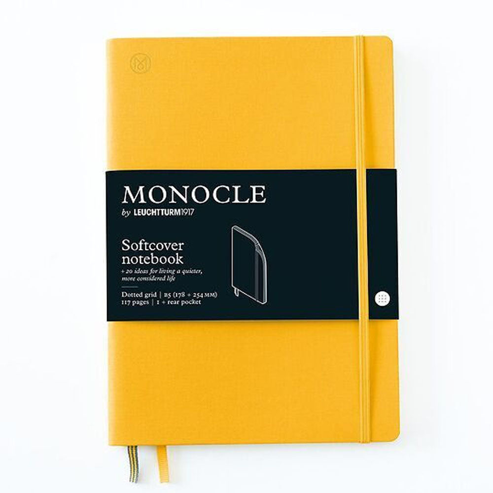 Leuchtturm Monocle Softcover Dotted Notebook B5