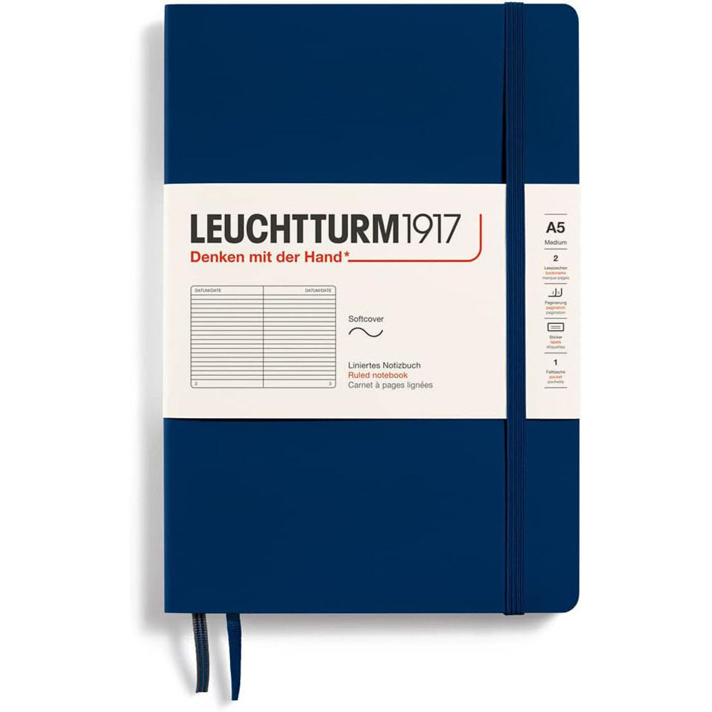 Leuchtturm Softcover rządził notebookiem A5