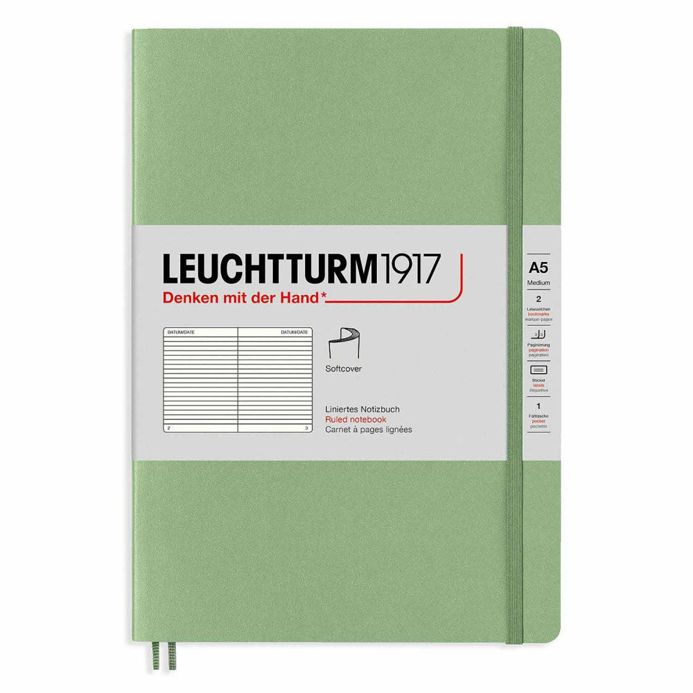 Leuchtturm Softcover rządził notebookiem A5