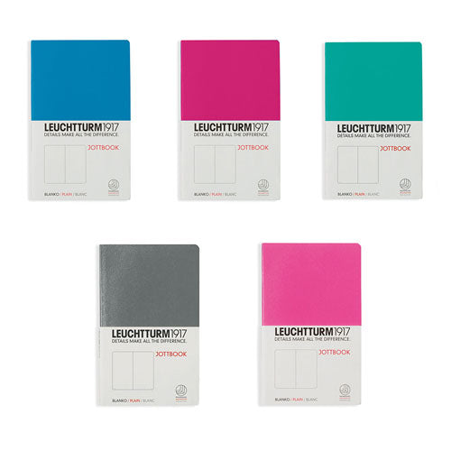 Leuchtturm Pocket Jottbook Plain 60 Pages A6