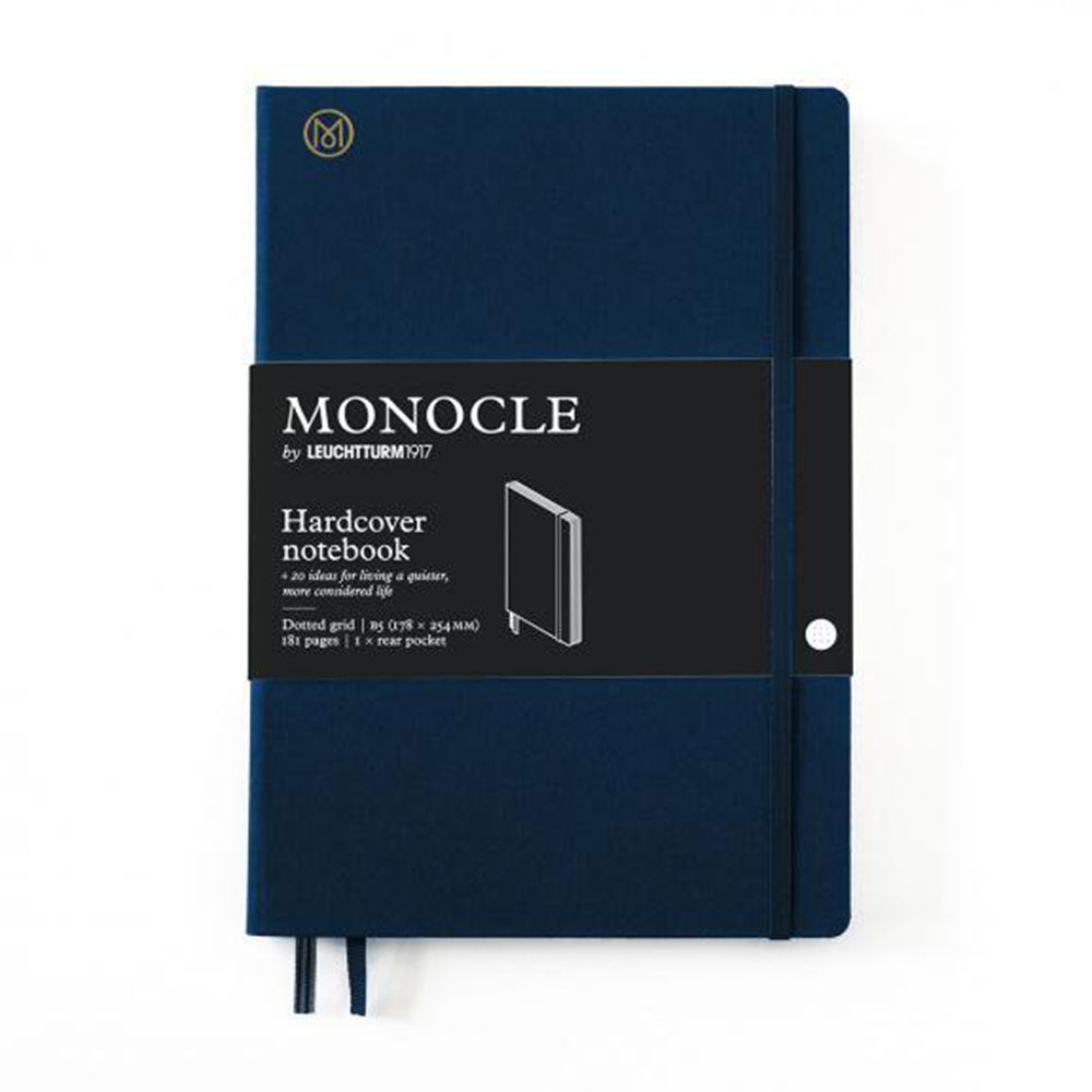 Leuchtturm monocle indbundet prikket notebook B5