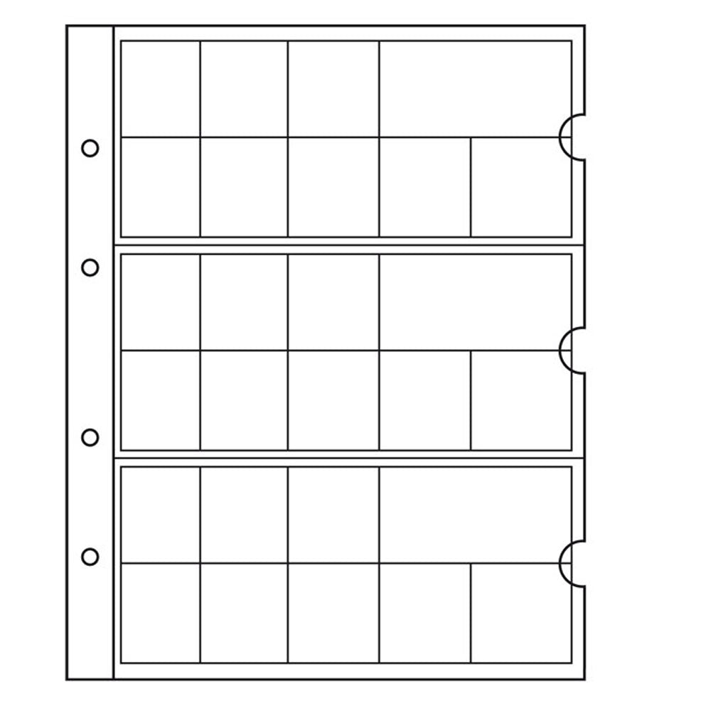 leuchtturm numis coin sheet 5pk