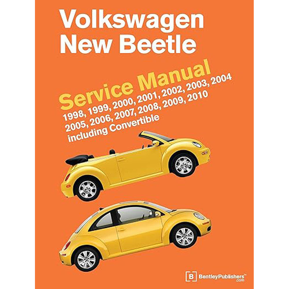 Volkswagen New Beetle 1998-2010 Models Service Manual Book