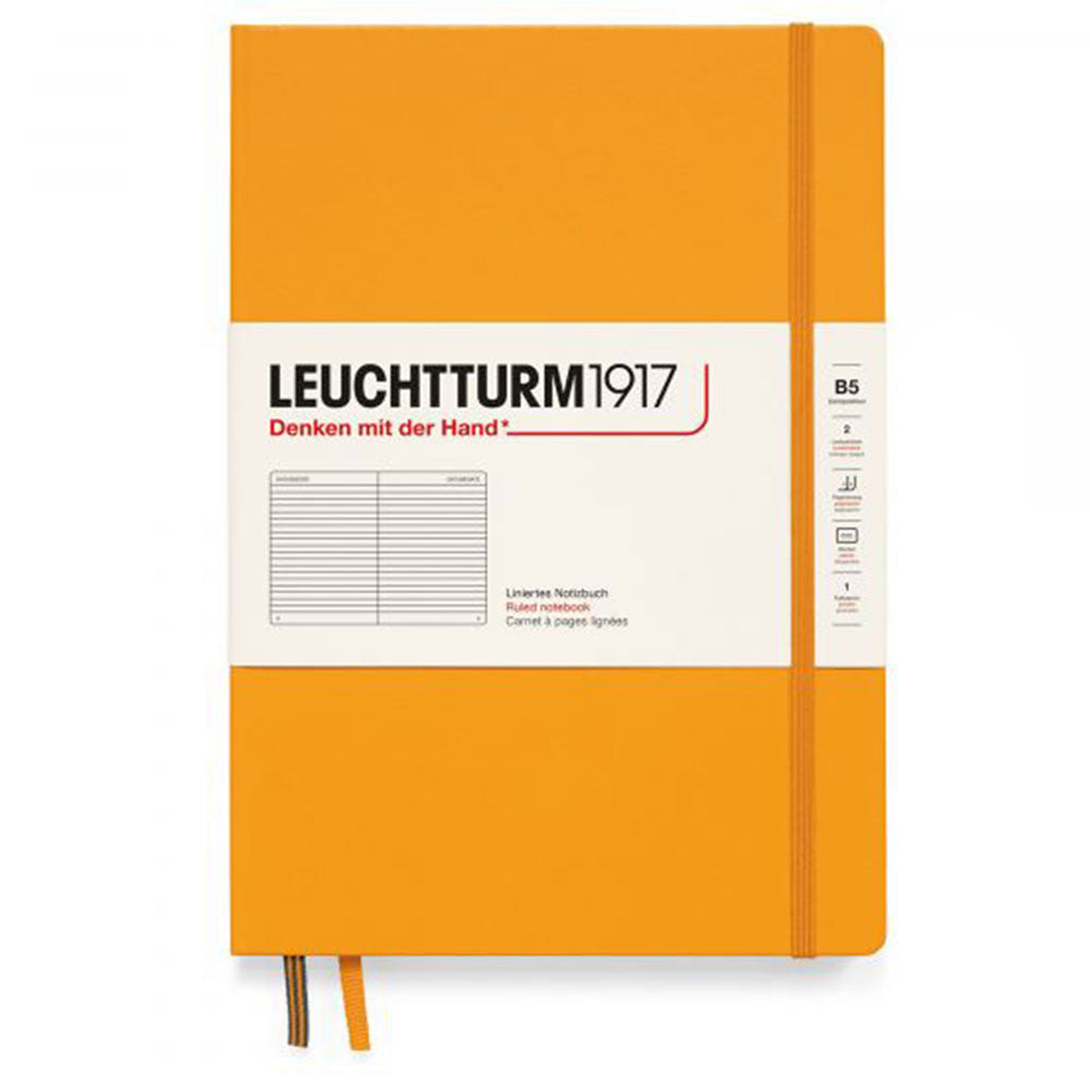 Leuchtturm HC Composition styrde anteckningsbok B5