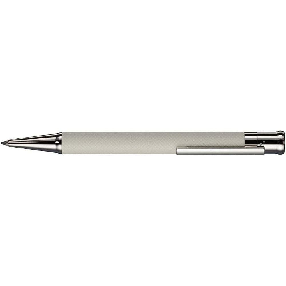 Otto Hutt D4 Plat-Plated Ballpen (Cream)