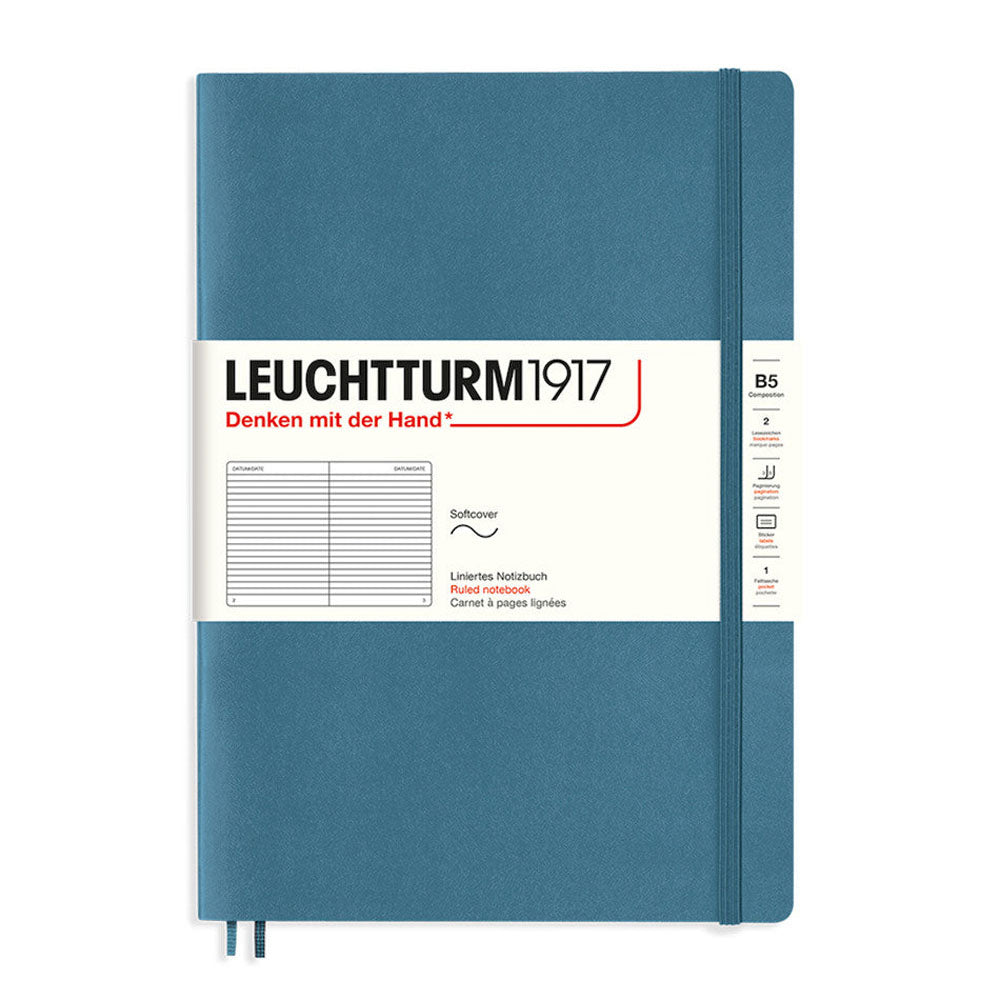 Leuchtturm SC -komposition styrede notesbog B5