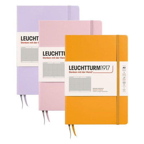 Leuchtturm Hardcover Squared Notebook A5