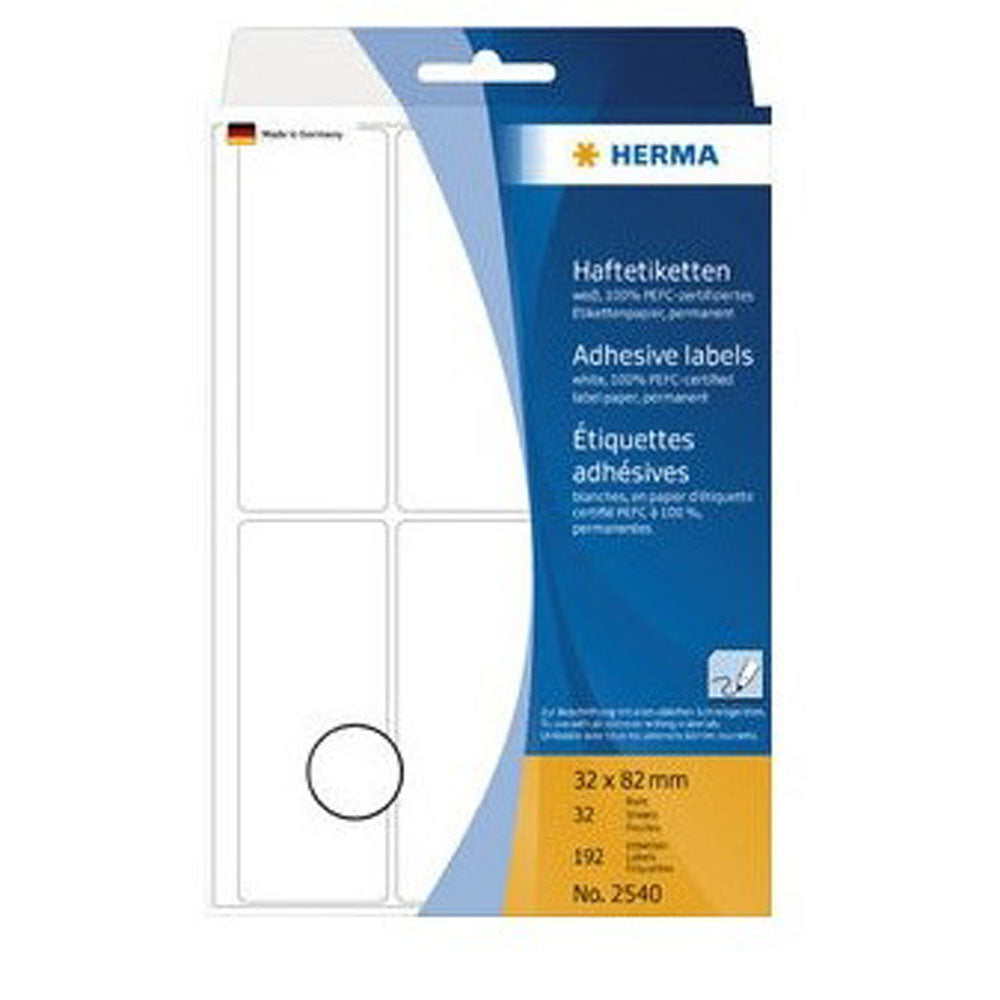 Herma Multi-Purpose Adhesive Labels 32mm (hvid)