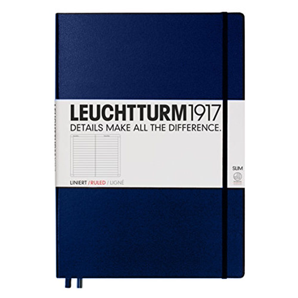 Leuchtturm HC Master rządził Plain Notebook A4+