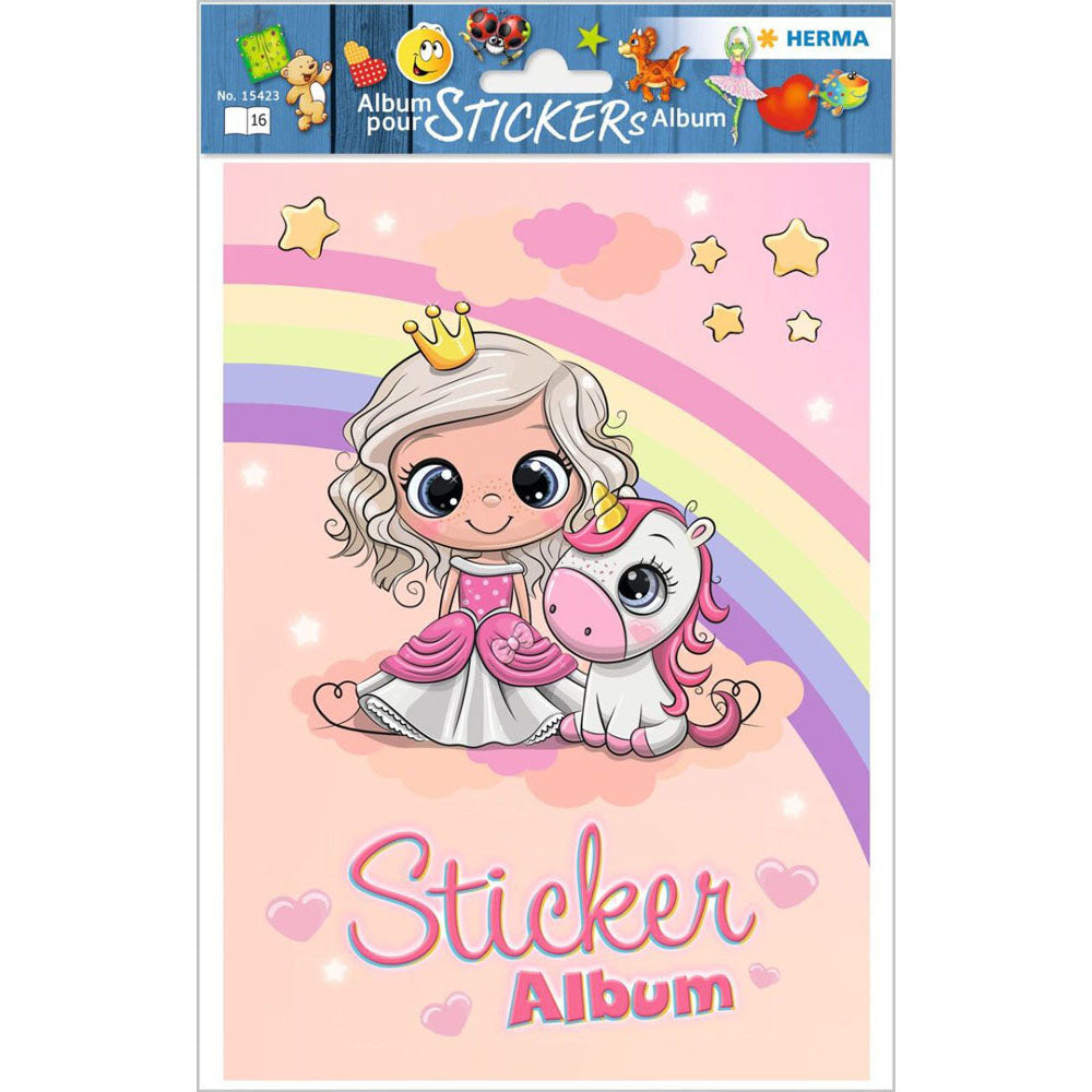 Herma Blank 16-Page Sticker Album A5