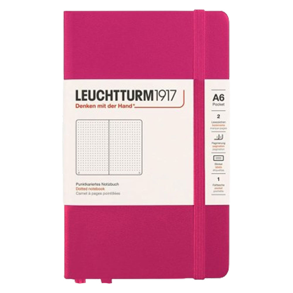 Leuchtturm w twardej okładce kropkowana notatnik A6