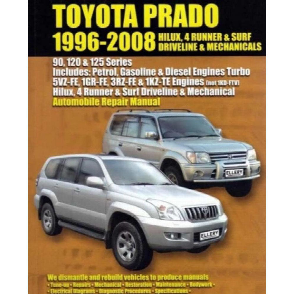 Toyota Prado 1996-2008 Automobile Repair Manual