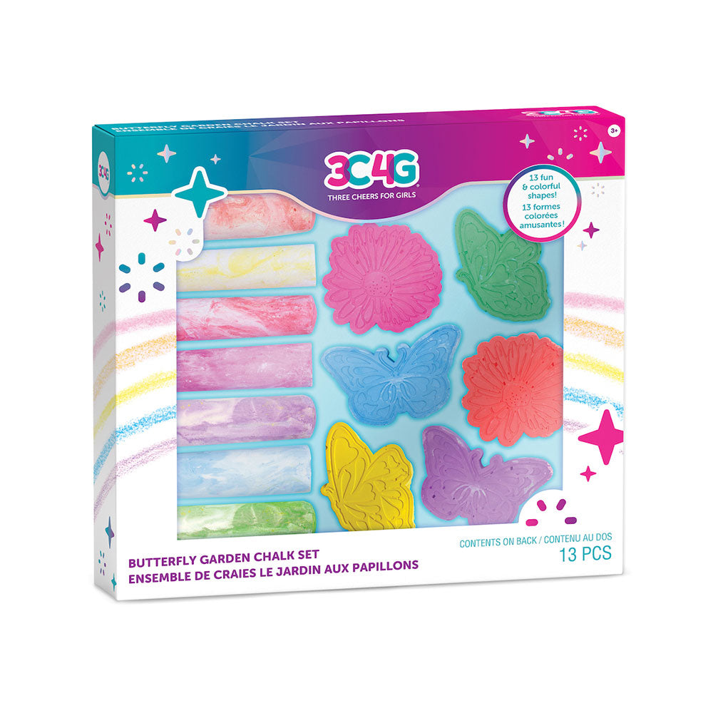 3C4G Butterfly Garden Chalk Set