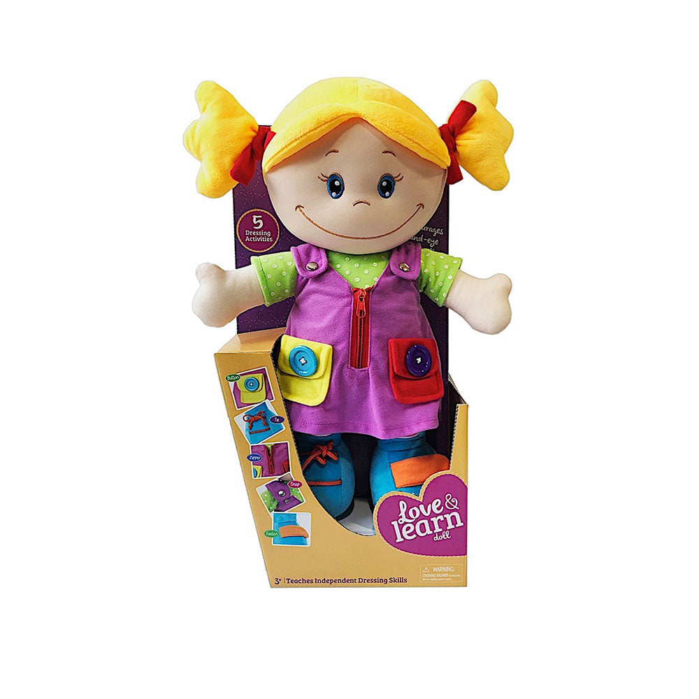 Speeltijd Love & Learn Doll 50cm