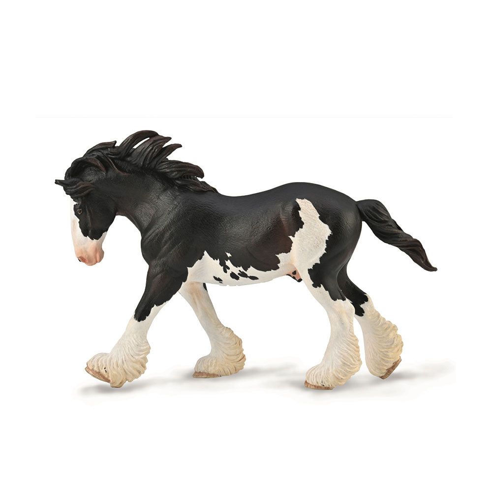 Figura da stallone da collezione Clydesdale (XL)