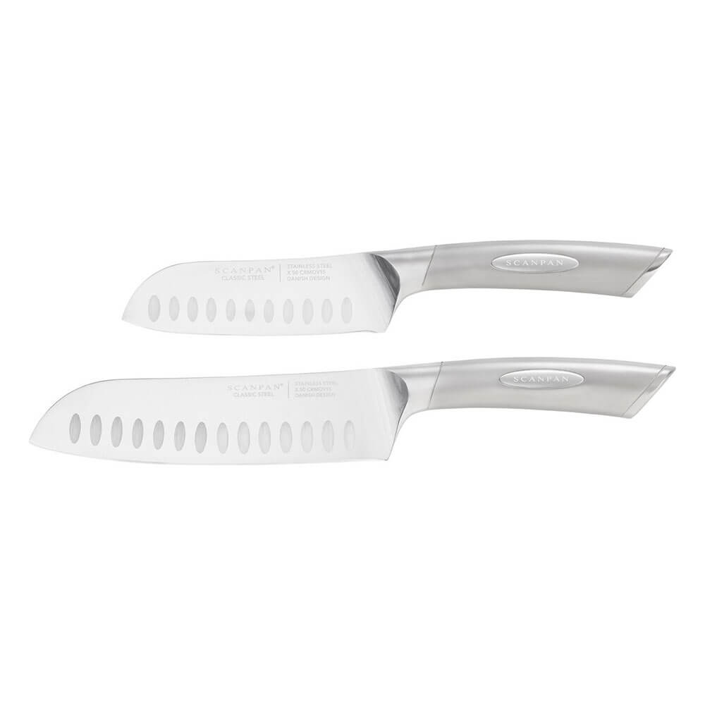 Scanpan clássico de aço inoxidável santoku faca