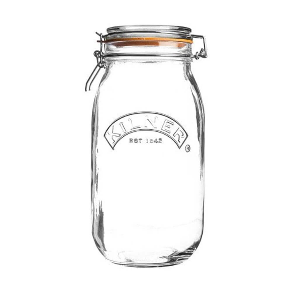 Kilner Clip Top Round Jar (transparente)