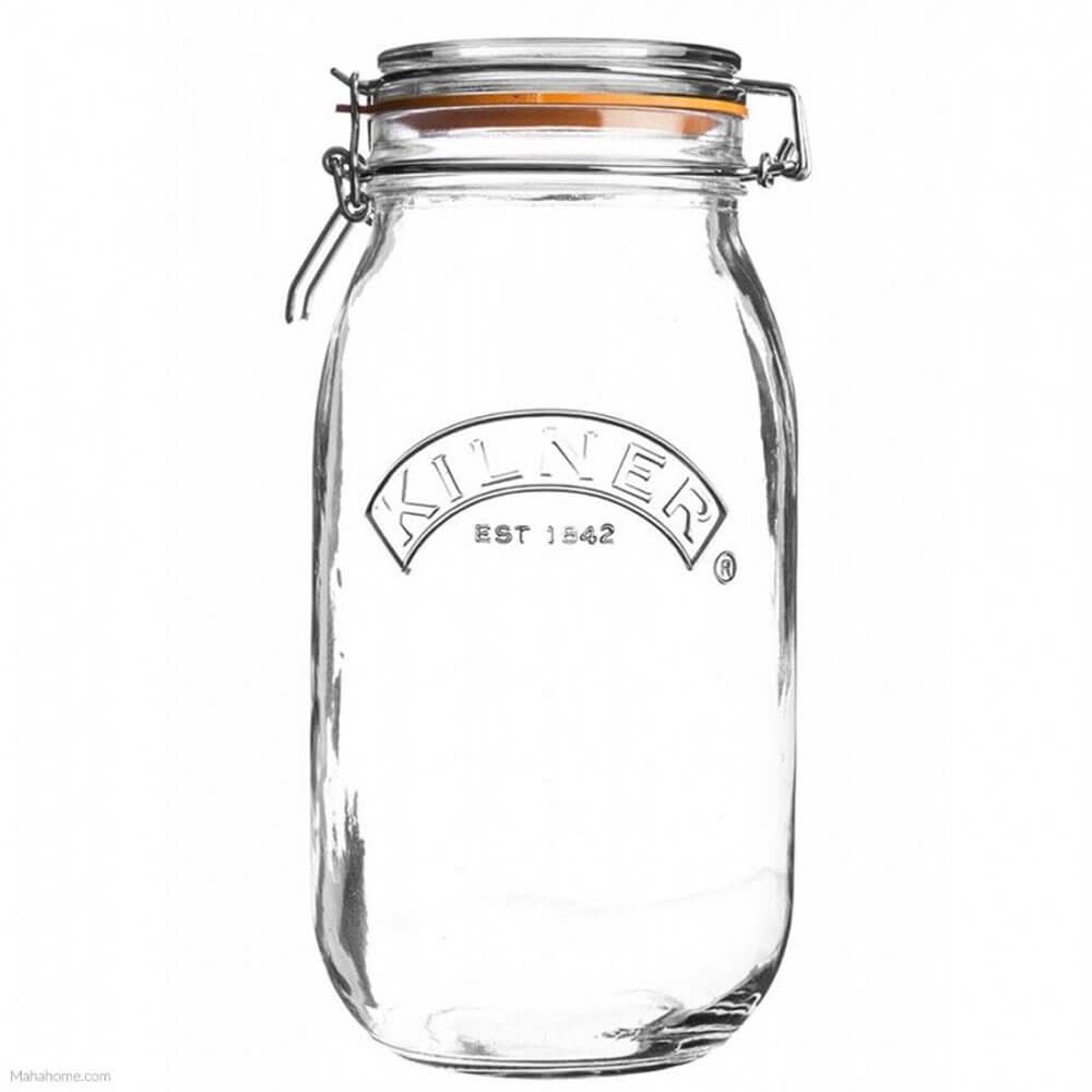 Jar rond à clip Kilner (Clear)