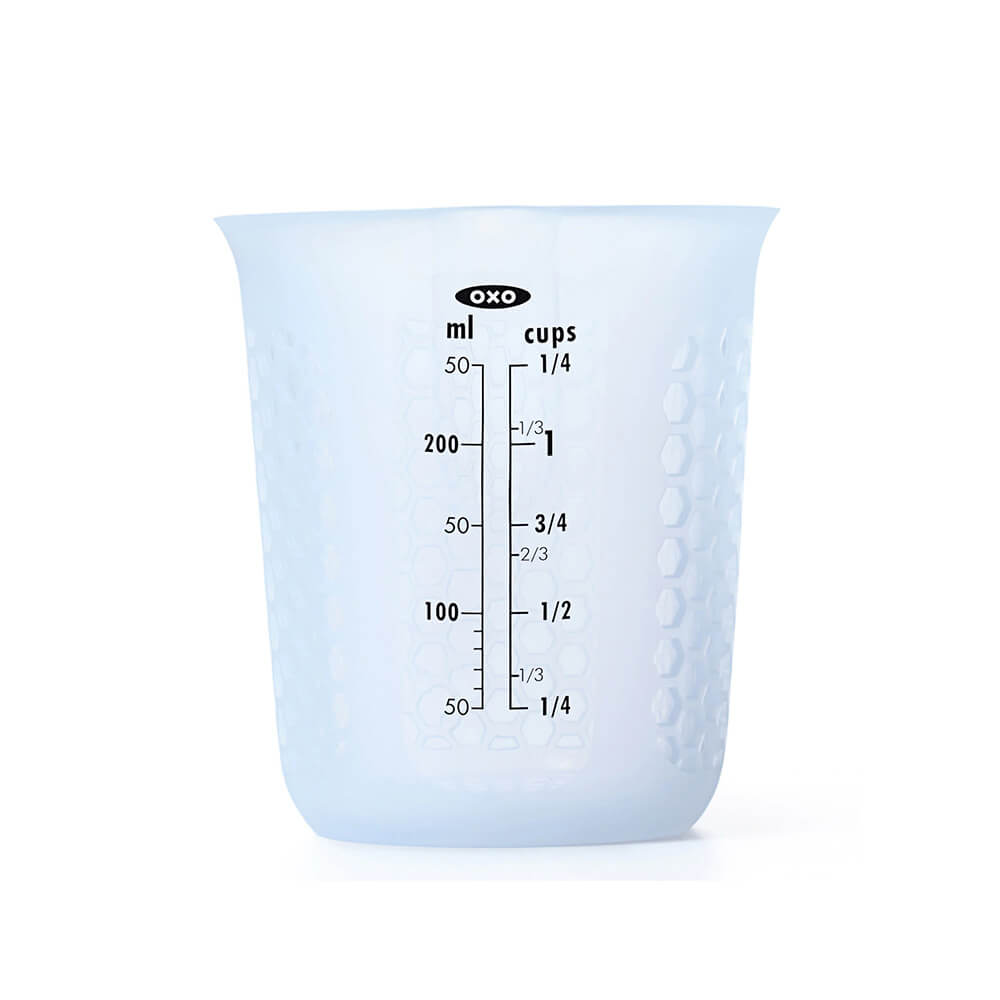 Oxo bonnes poignées serrer et verser une tasse de mesure de silicone