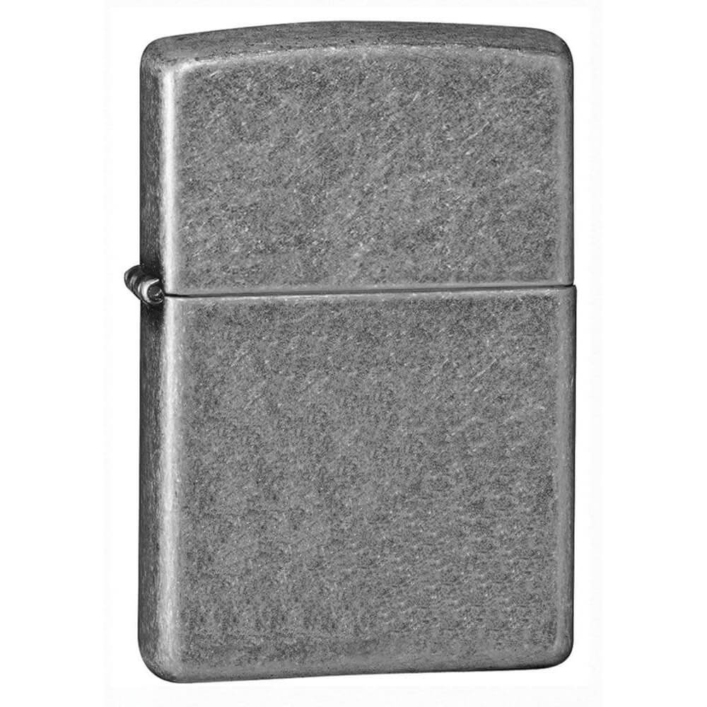 Zippo Antique Srebrny Wykończenie talerza