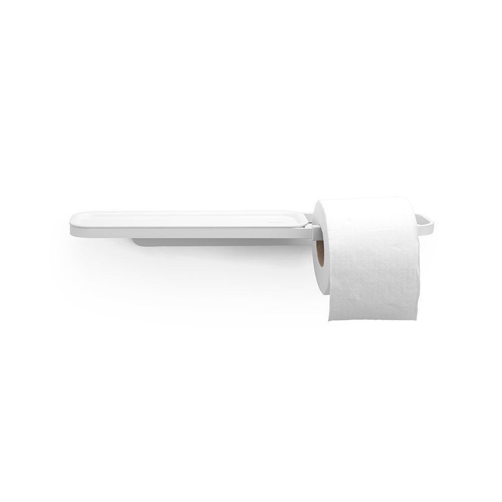 Brabantia mindset toilet roll houder met plank