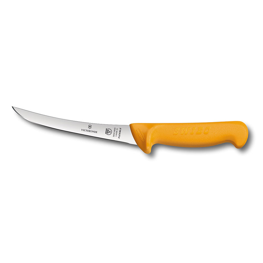 Swibo Curved Blade Soneling Knife 13cm (amarelo)