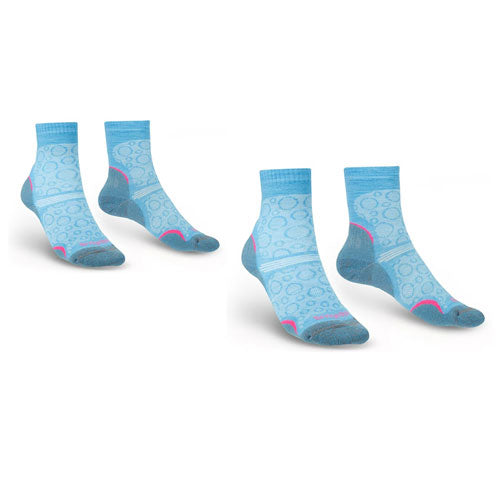 Women's Hike Ultralight Performance Socks (Blue)