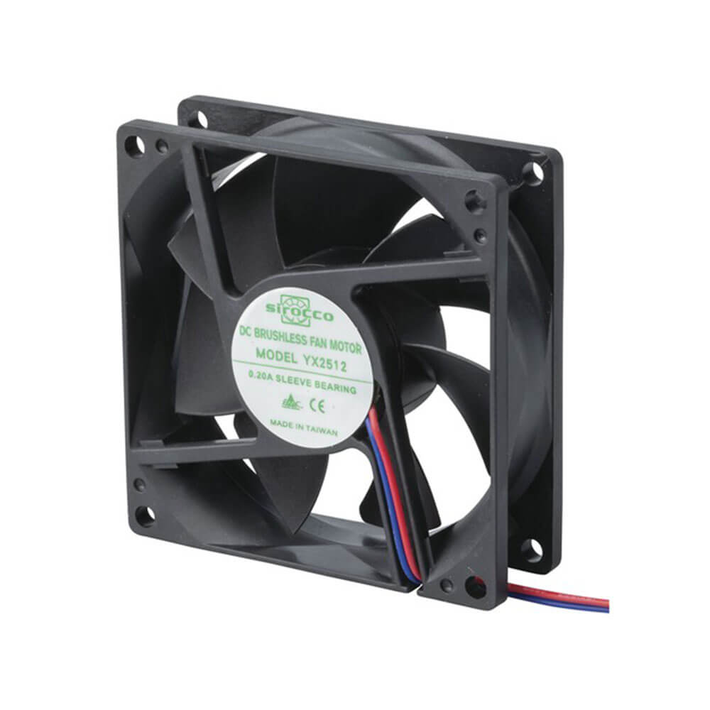 Ventilateur de roulement à manches de fil Sirocco (12VDC)