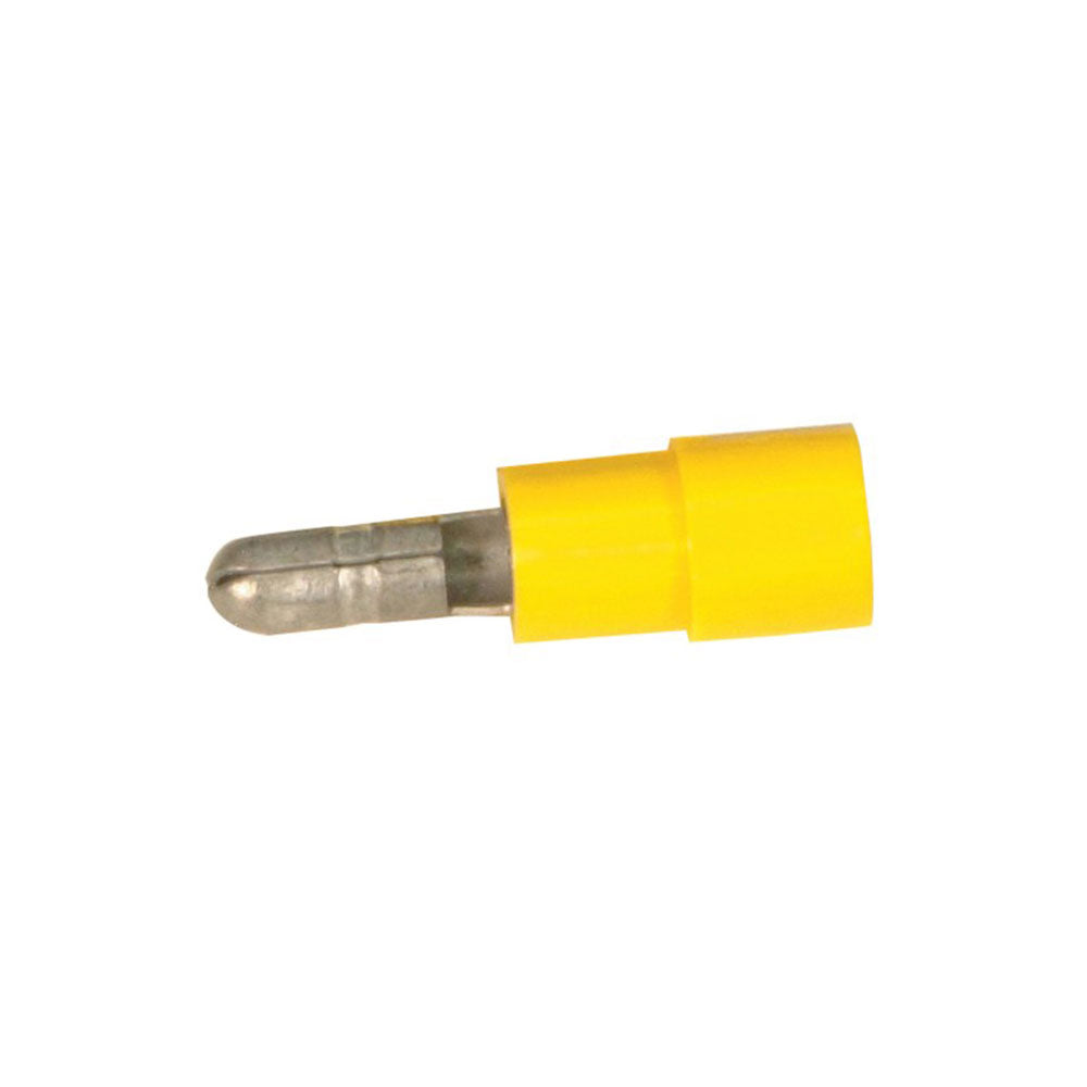 Bullet Connector 4mm 100 st (gul)