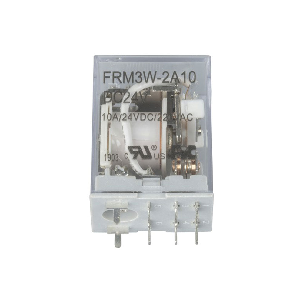 DPDT Relay 10A 240VAC/24VDC -contacten