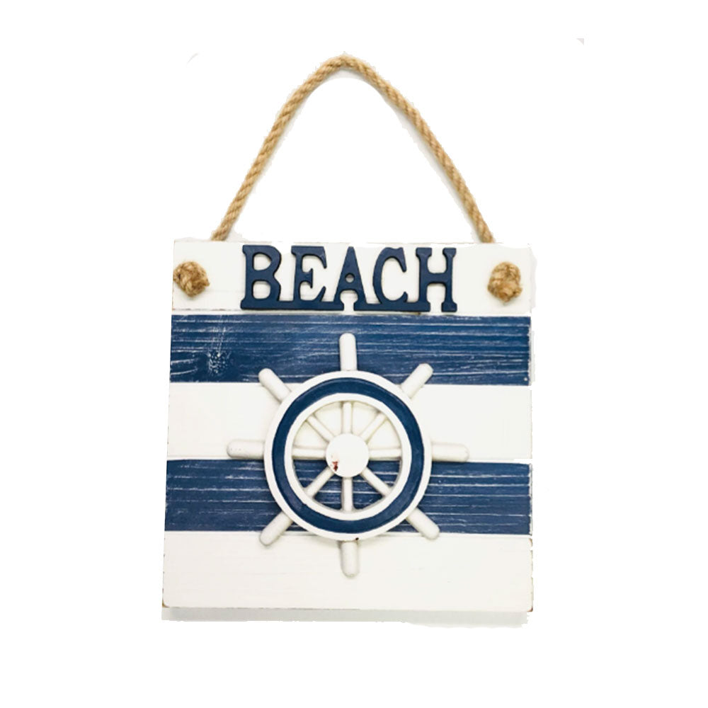 Nautical Beach znak wiszący dekoracje ścienne