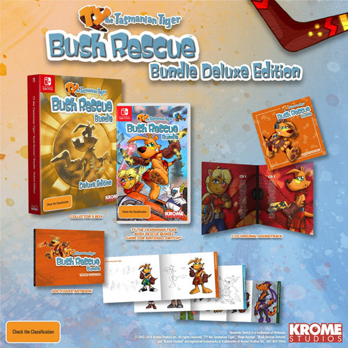 SWI TY the Tasmanian Tiger: Bush Rescue Bundle Deluxe Game