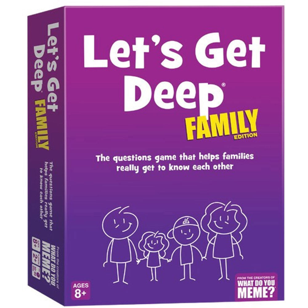 Let's Get Deep Family Edition Party Game