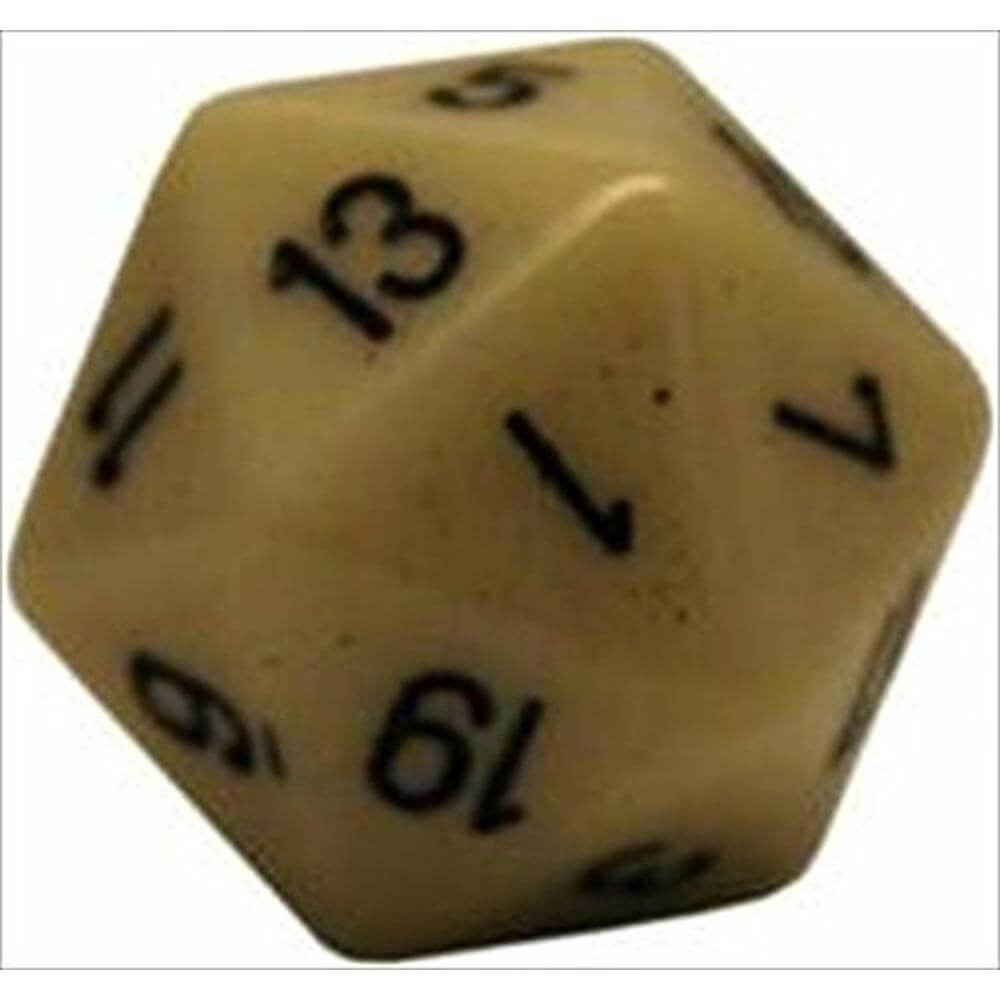 D20 DICE OPAQUE（34mm）