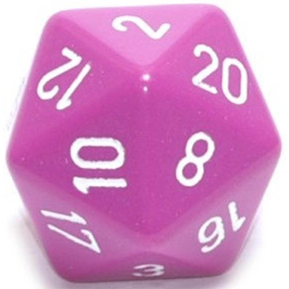 D20 DICE OPAQUE（34mm）