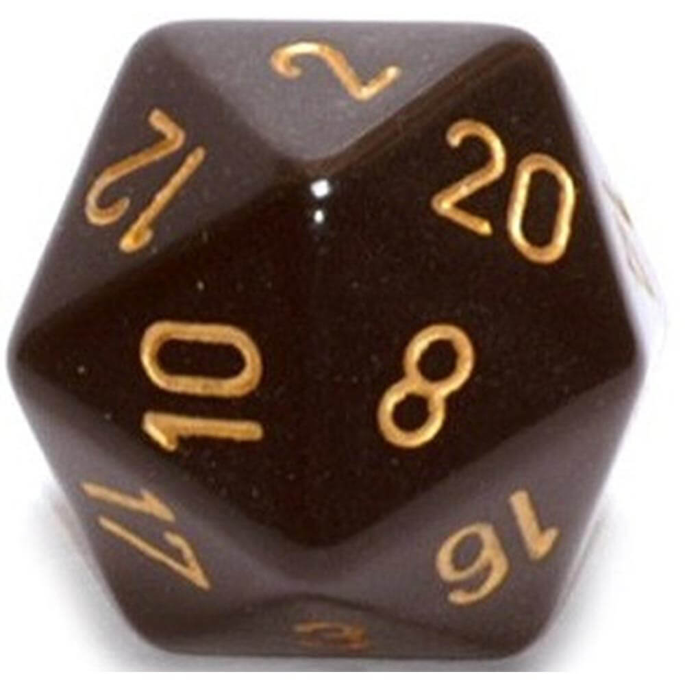 D20 DICE OPAQUE（34mm）