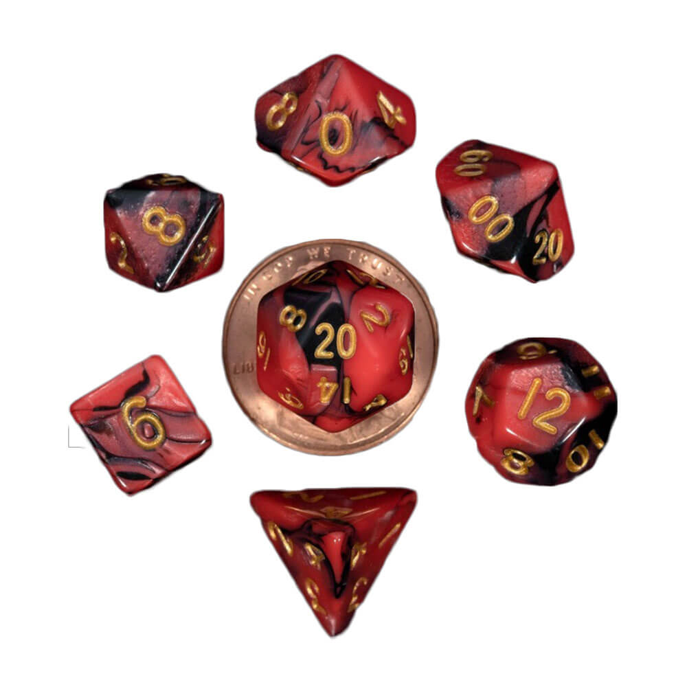 SET DE DICE MING MDG (avec N ° d'or)