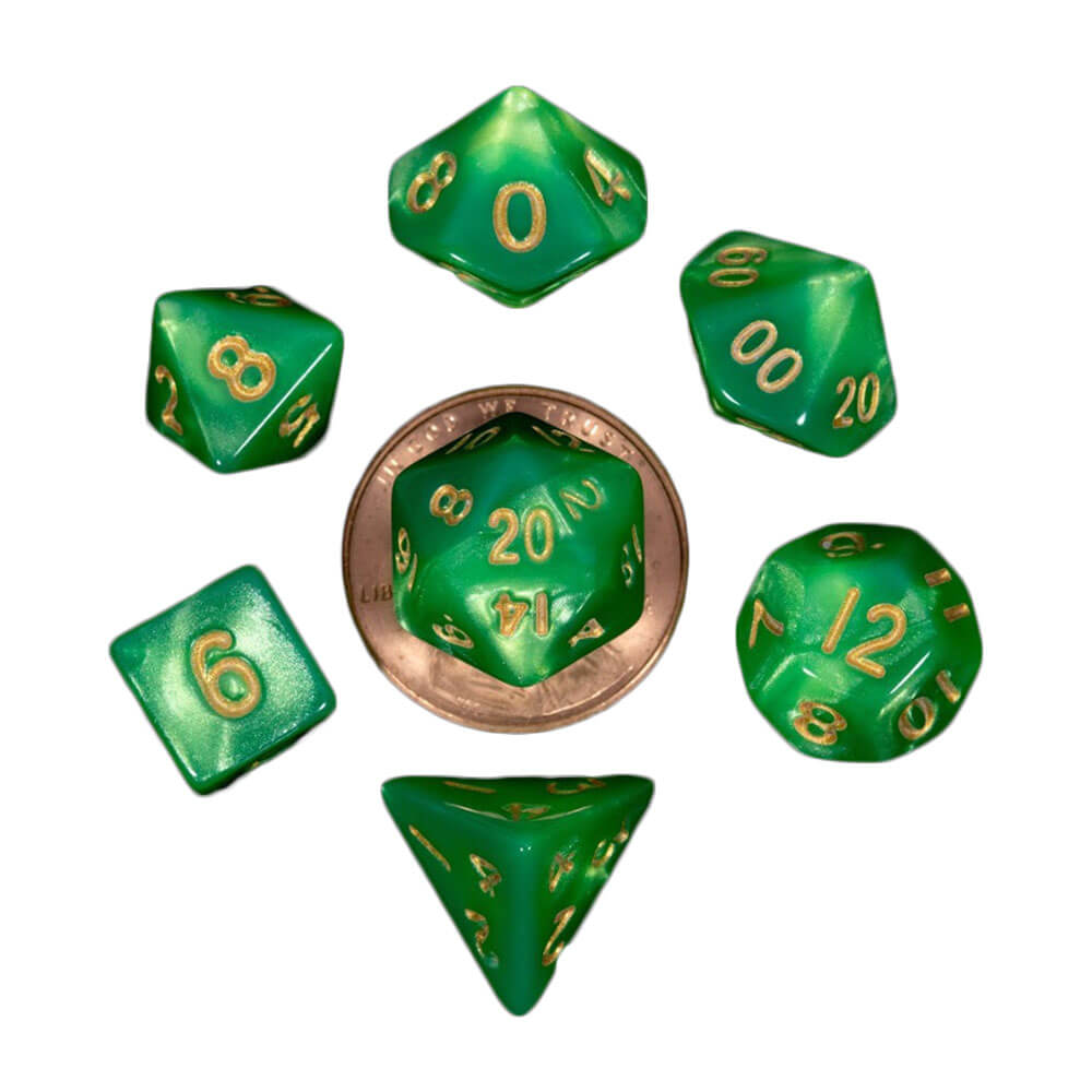 SET DE DICE MING MDG (avec N ° d'or)