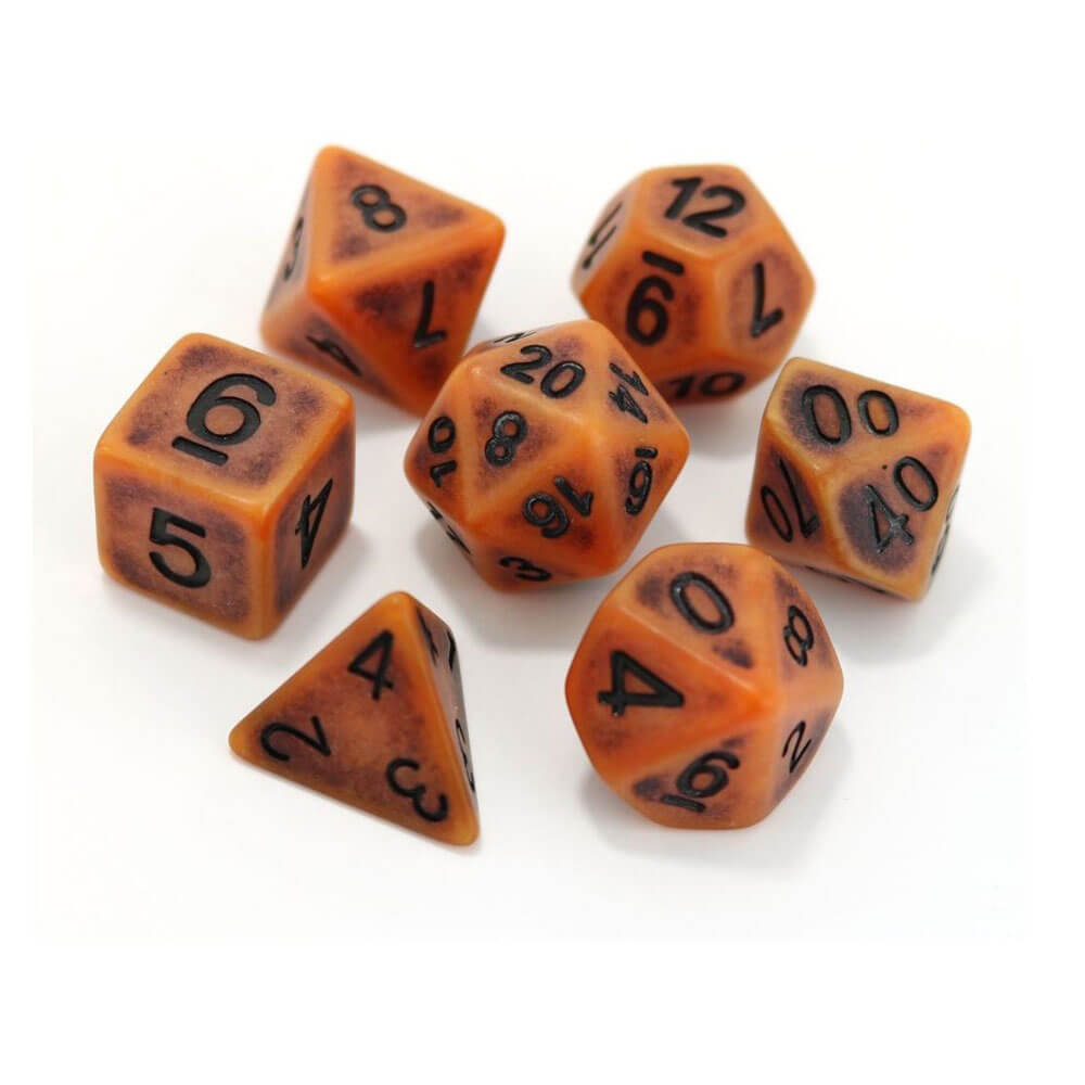 Die Dice Polymer RPG Conjunto poliédrico