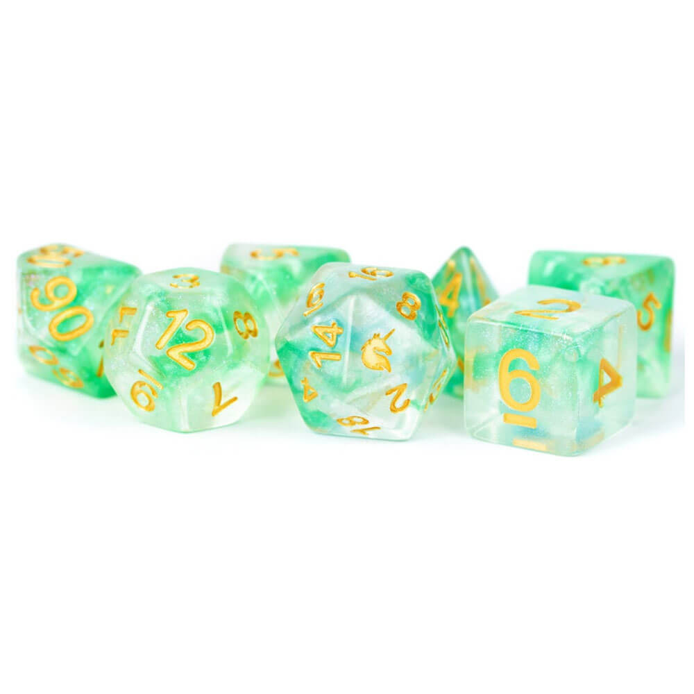 MDG Unicorn Harts Polyhedral Dice Set