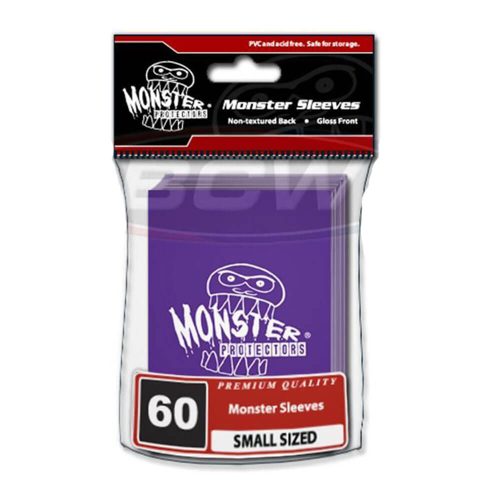 BCW Monster Deck Protecteurs SML avec logo (60)